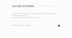 Desktop Screenshot of michaelschreiber.com